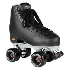 Sure-Grip Fame Outdoor Quad Skates - Black