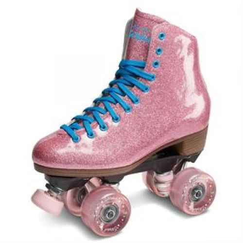 Sure-Grip Stardust Quad Roller Skates - Pink Glitter 3 Sure-Grip Stardust Quad Roller Skates - Pink Glitter