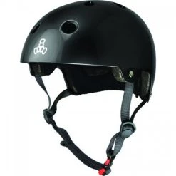 Triple Eight Triple 8 Brainsaver Matte Helmet With EPS Liner - All Black
