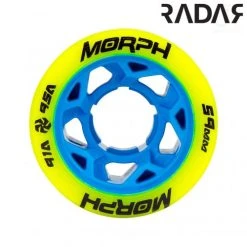 Radar Morph Dual Durometer 59mm 91A/95A Quad Skate Wheels Yellow (Pack Of 4) -Movement-Pulley morph20yellow20lemon 500x500 0
