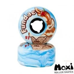 Moxi Fundae Roller Skate Wheels - Birthday Cake 57mm 92a (Pack Of 4) -Movement-Pulley moxi20fundae20birthday20cake 500x500 0