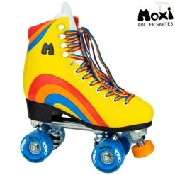 Moxi Rainbow Rider Quad Skates - Sunset Yellow