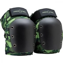 Pro-Tec Street Knee Pads Open Back Camo - Youth