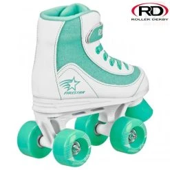 Roller Derby FireStar V2 Quad Roller Skates - White Teal -Movement-Pulley rd20firestar20teal202 500x500 0