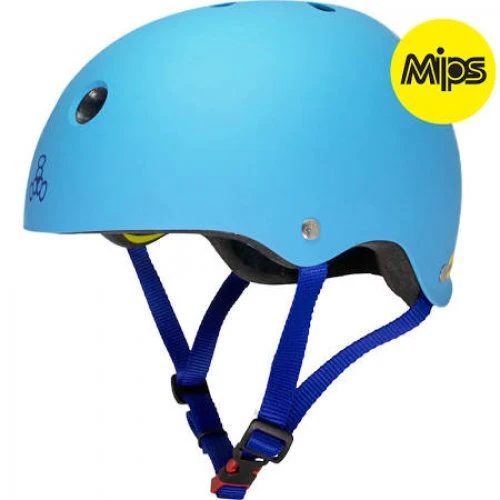 Triple 8 Brainsaver II Helmet With MIPS Matte Hyper Blue 3 Triple 8 Brainsaver II Helmet With MIPS Matte Hyper Blue