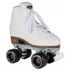 Sure-Grip Fame Outdoor Quad Skates - White