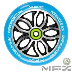 MGP MFX Switchblade Scooter Wheel R Willy Signature 120mm Blue