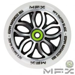 MGP MFX Switchblade Scooter Wheel R Willy Signature 120mm White